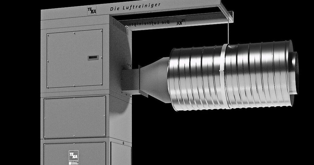 Die Filteranlage "Ex-Cube" von Teka bringt mehr Sicherheit im Umgang mit explosiven Materialien.