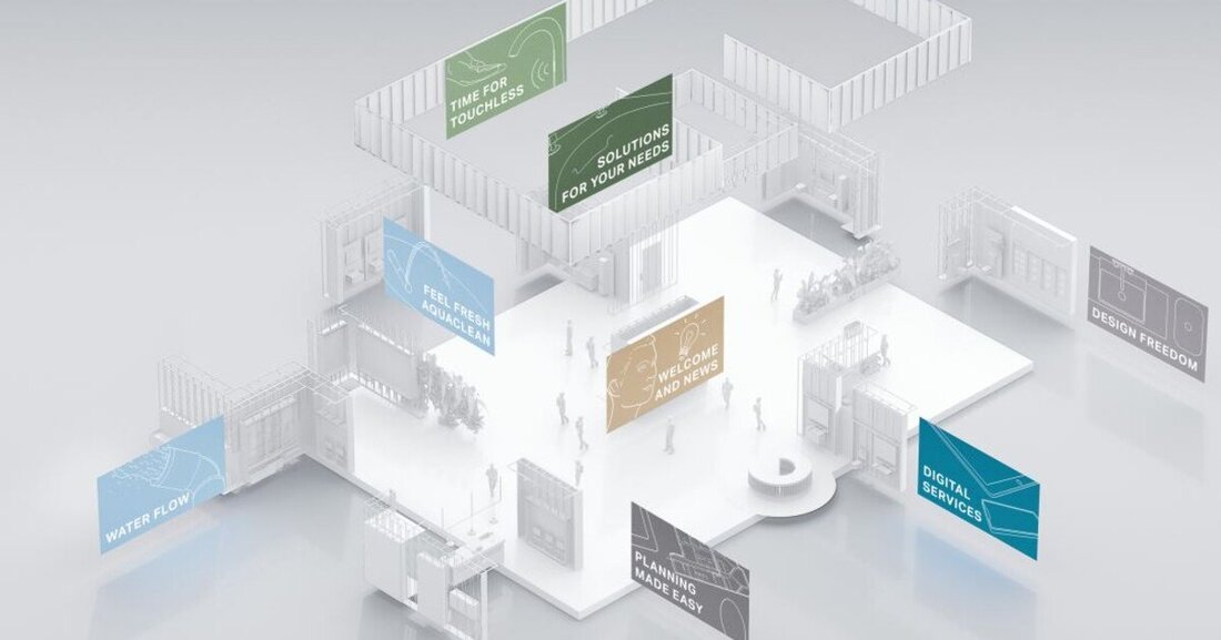 Vom 7. bis 9. April stellt Geberit im Rahmen eines aufwendigen Online-Events alle Neuheiten des Jahres ausführlich vor.