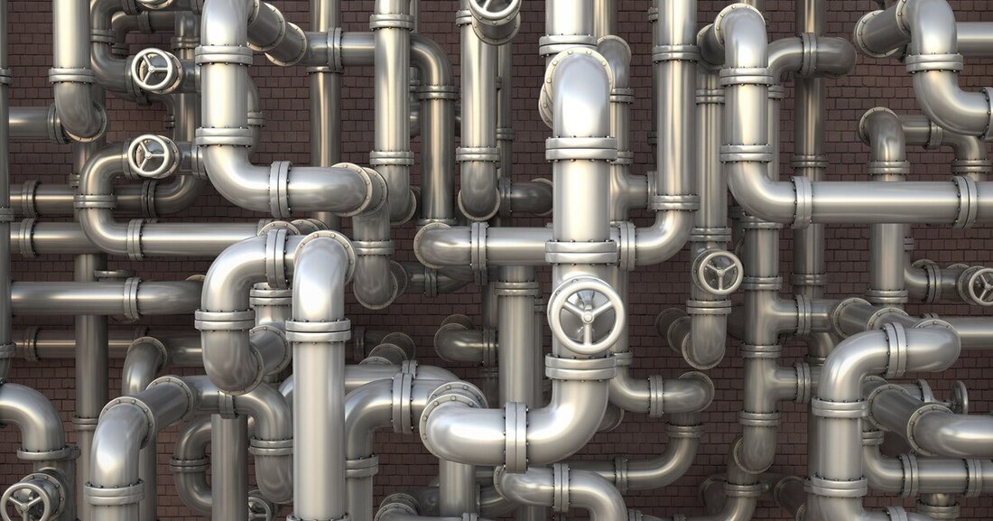 Trotz steigender Verkaufspreise entwickelte sich in Österreich der Marktumsatz mit Rohrsystemen zuletzt nur seitwärts.