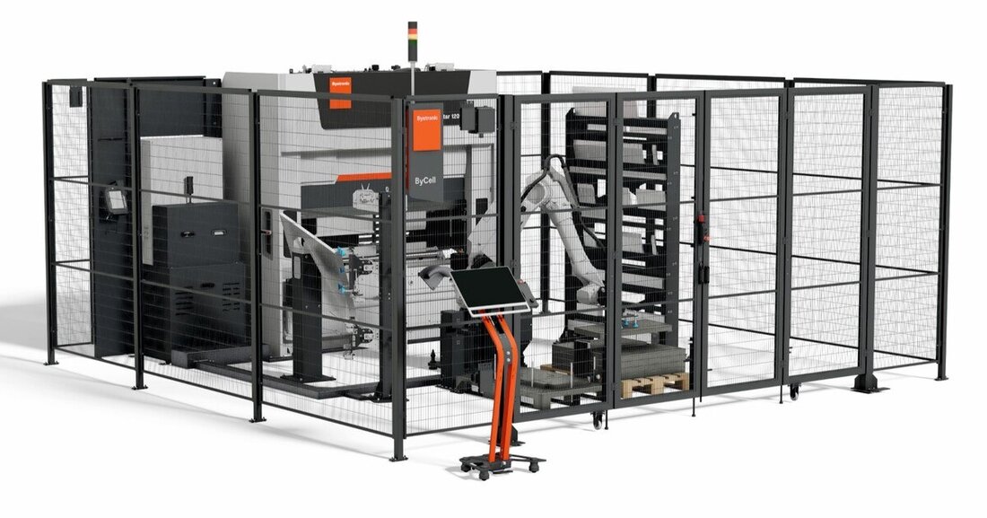 Biege- und Laserautomation, ein Laserschneider-Konfigurationssystem, elektrisches Biegen sowie Software sind die Messe-Highlights von Bystronic.