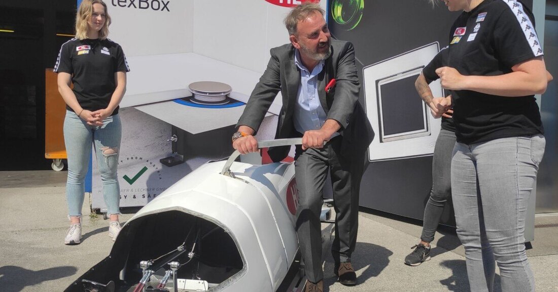 HL Hutterer unterstützt ab sofort die beiden Bob-Athletinnen Katrin Beierl und Jennifer Onasanya als Hauptsponsor.