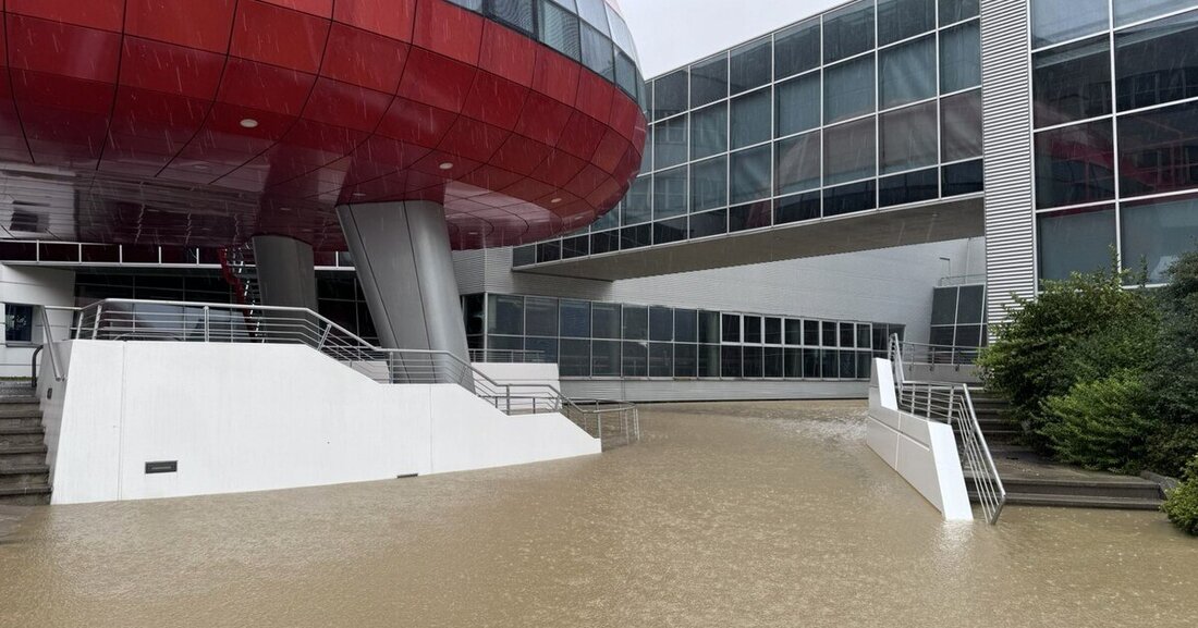Mitte September wurde auch die Zentrale von Würth Österreich erheblich vom Hochwasser getroffen.