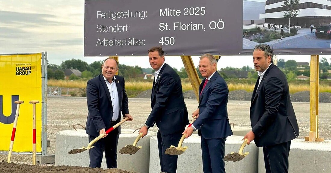 Bis Mitte 2025 entstehen hier über 450 Arbeitsplätze auf 30.000 Quadratmetern.