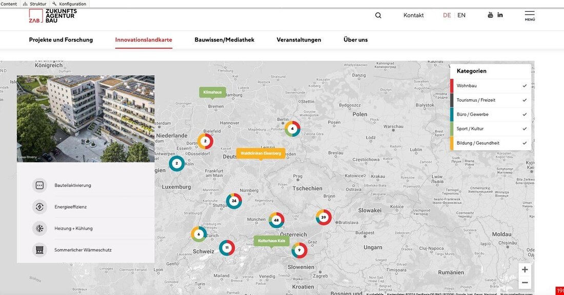 Die Zukunftsagentur Bau bietet ein nützliches Service für Bauunternehmen, die sich über nachhaltiges Bauen informieren möchten.