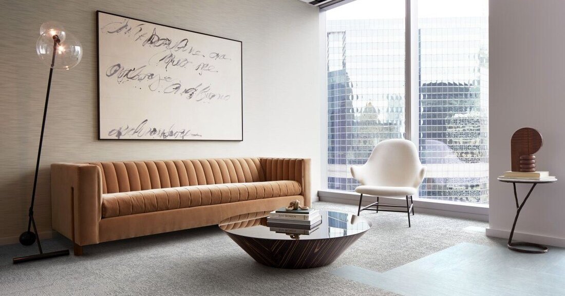 Interface wurde für seine ersten CO2-negativen Teppichfliesen der Kollektion "Embodiend Beauty" ausgezeichnet.