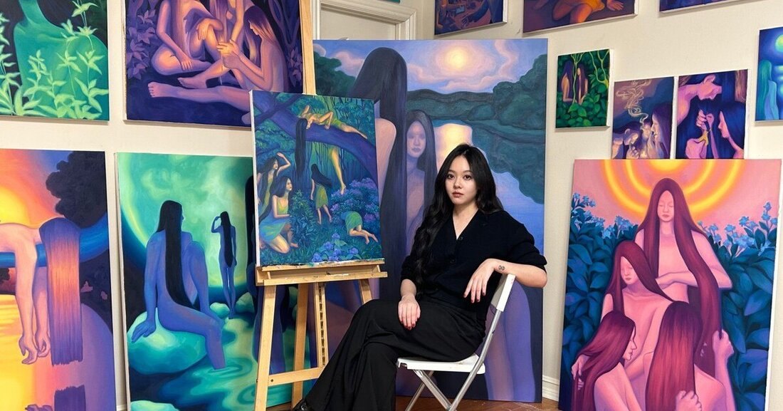 Unter dem Titel "Spring Fever" fand die erste Einzelausstellung der Künstlerin Jesse Liu in Venedig statt.