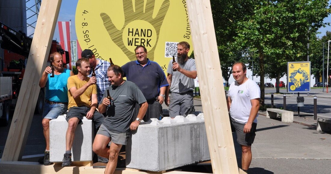 Die Bregenzerwälder Handwerksausstellung findet 2024 als Sonderschau bei der Herbstmesse Dornbirn vom 4. bis 8. September statt.