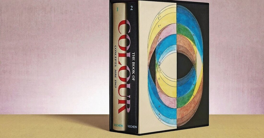 Faszination Farbe: Der beeindruckende Doppelband „The Book of Colour Concepts“.