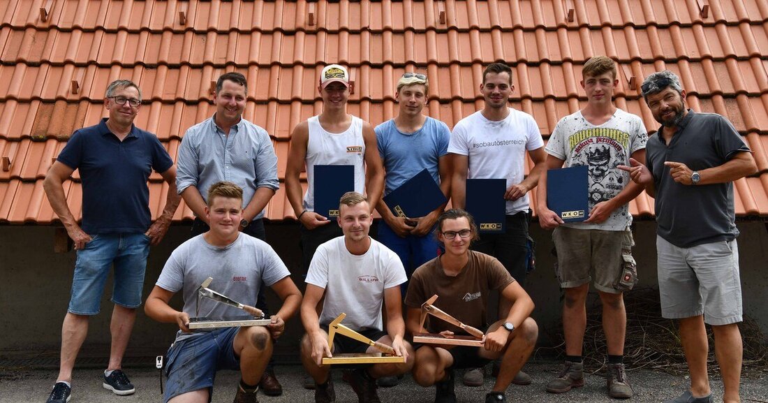 Niederösterreichs junge Dachdecker und Spengler zeigten ihr Können bei den diesjährigen Landeslehrlingswettbewerben.