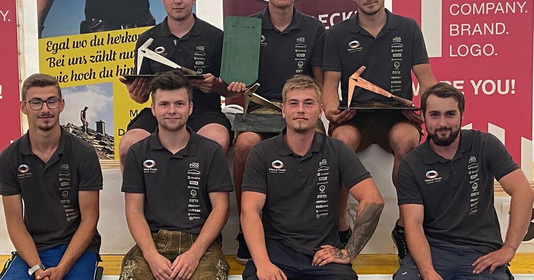 Die besten Junghandwerker Oberösterreichs maßen kürzlich beim Lehrlingswettbewerb der Dachdecker und Spengler ihr Können.