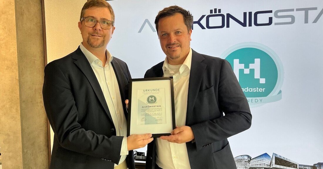 Das Wiener Familienunternehmen Alukönigstahl wird strategischer Partner von Madaster – einer innovativen Plattform zur Dokumentation von Baumaterialien. Das Ziel: Gemeinsam CO2-Emissionen reduzieren.