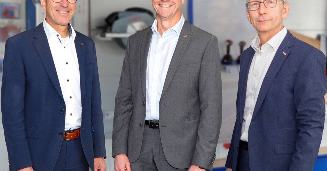 Matthias Krauss übergibt nach 22 Jahren als Vorstandsvorsitzender der Mafell AG zum Jahreswechsel den Stab an Thorsten Bühl.