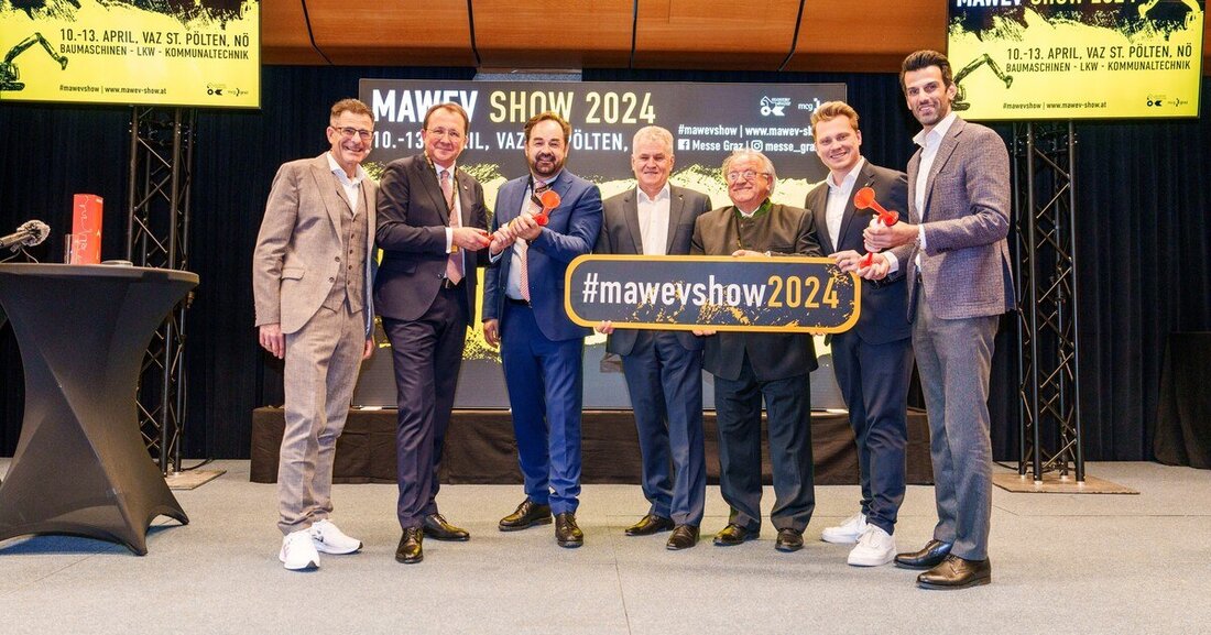 Auf der Mawev Show wurde zeigte sich die Baumaschinenbranche unbeeindruckt von der Krise im Wohnbau.