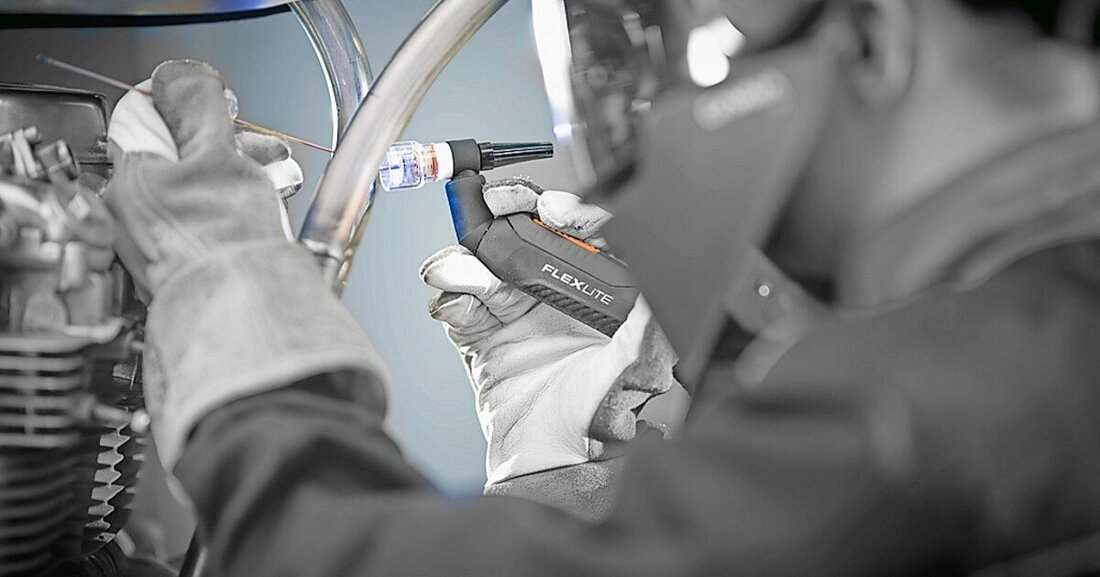 Schweißbrenner sind multifunktional, leicht und bis ins Detail für exaktes und ergonomisches Arbeiten konstruiert.