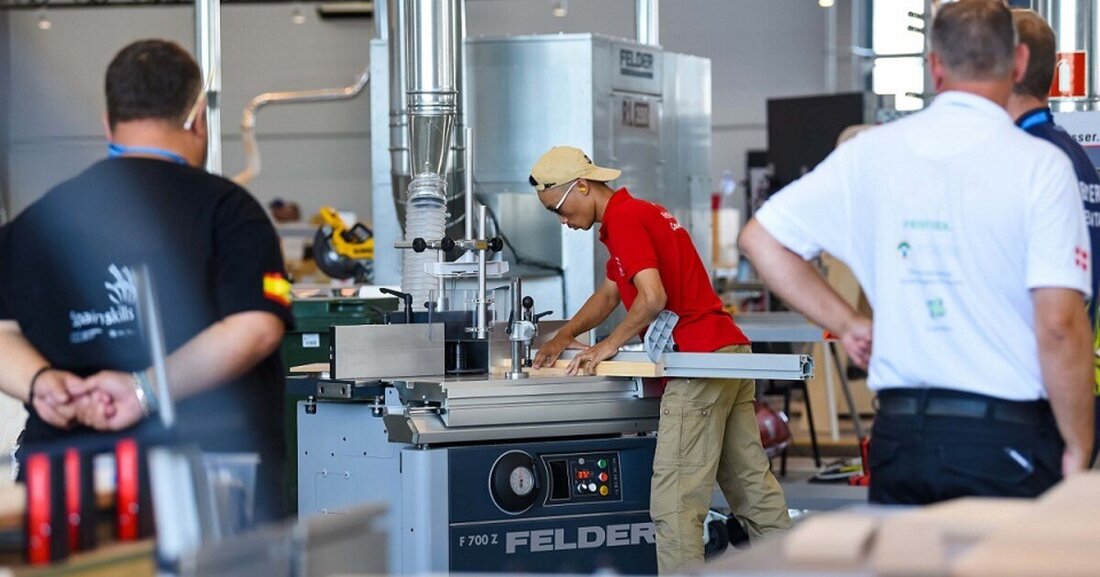 Die Felder-Group wurde bei den diesjährigen EuroSkills erneut als Sponsor des Tischler-Teams ausgewählt.