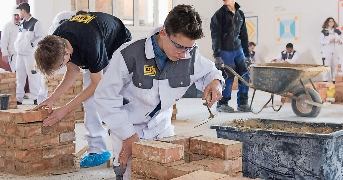 Nachwuchslehrlinge  und Medaillenjäger