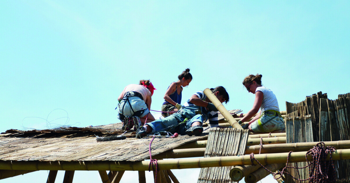 Bauen mit Lehm und Bambus