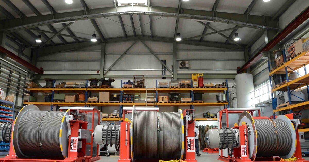 Seilwinden für Südamerika