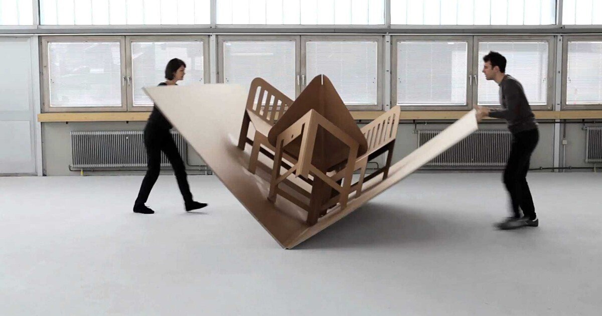 Gastfreundschaft zum Aufklappen