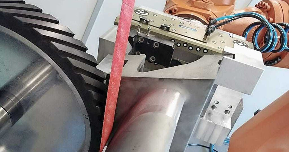 Turbinenschaufeln automatisiert schleifen