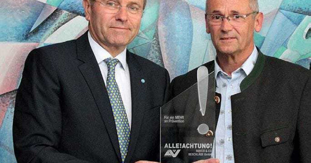 Betriebliche Gesundheitsförderung: AUVA-Award an Maco