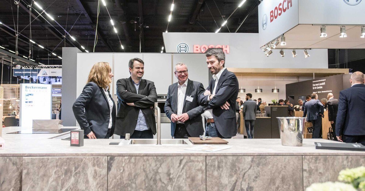 Messedoppel im Aufwärtstrend