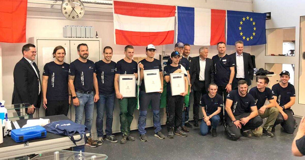 Intensives Training für die EuroSkills2020