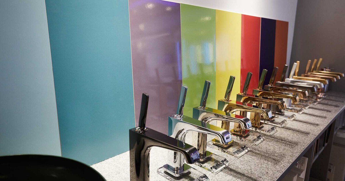 Farbenfrohe Gesundheit im Bad