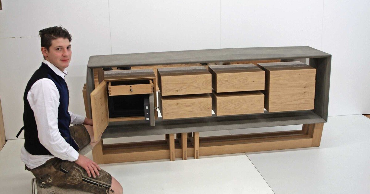 Meisterstück: Wandermöbel im Lederlook