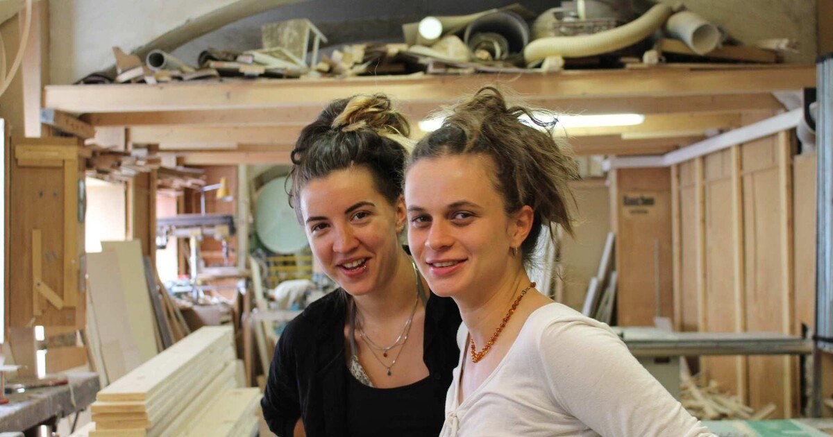 Tischlerei Cibulka: die Werkstatt ist weiblich