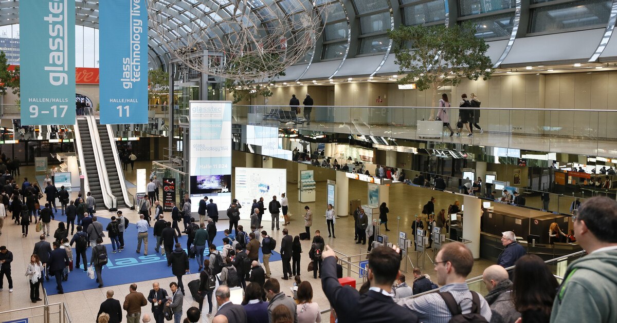 Vorbereitungen auf die glasstec