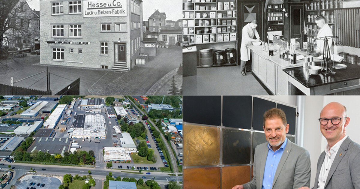 Lackhersteller Hesse: 110-jähriges Firmenjubiläum