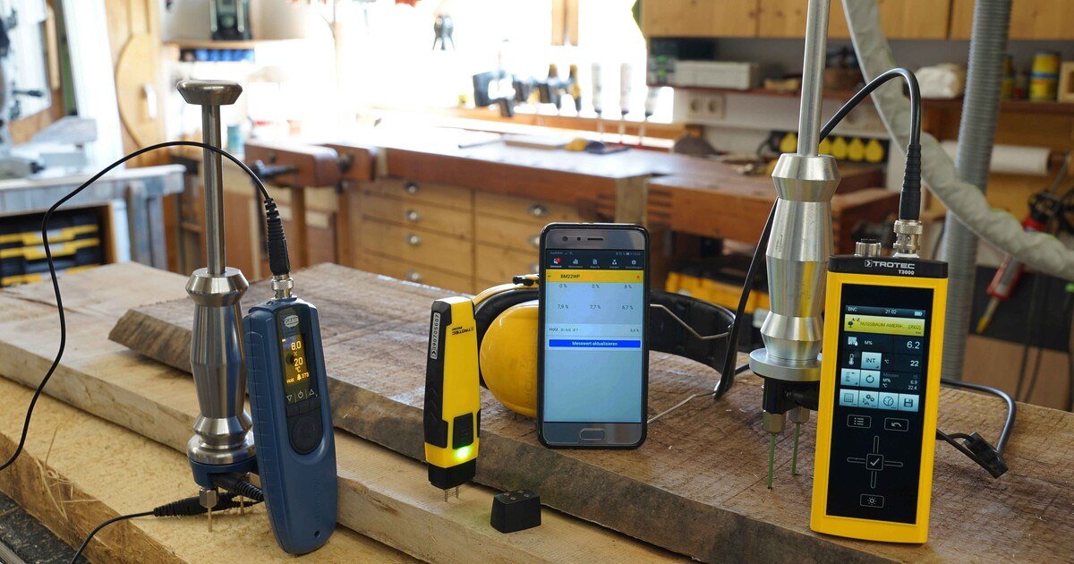 Holzfeuchte richtig messen