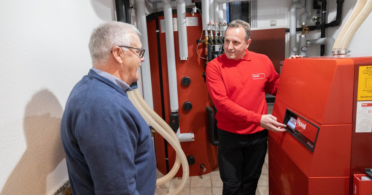 Öl raus, Pellets rein im Einfamilienhaus