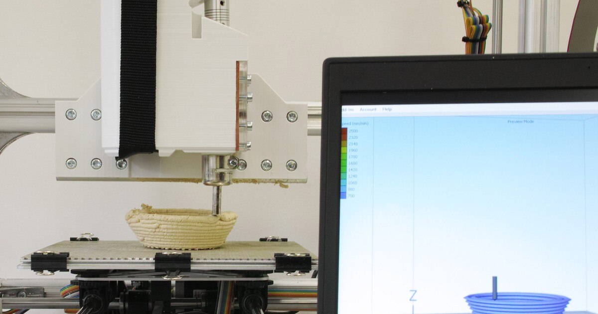 Holzmöbel aus dem 3D-Drucker