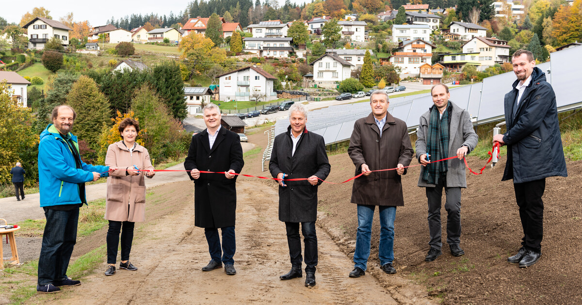 Zweitgrößte Solaranlage Österreichs in Mürzzuschlag eröffnet