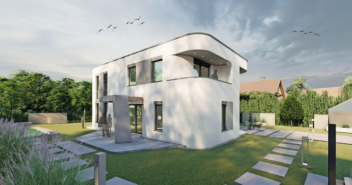 Das Haus aus dem 3D-Drucker