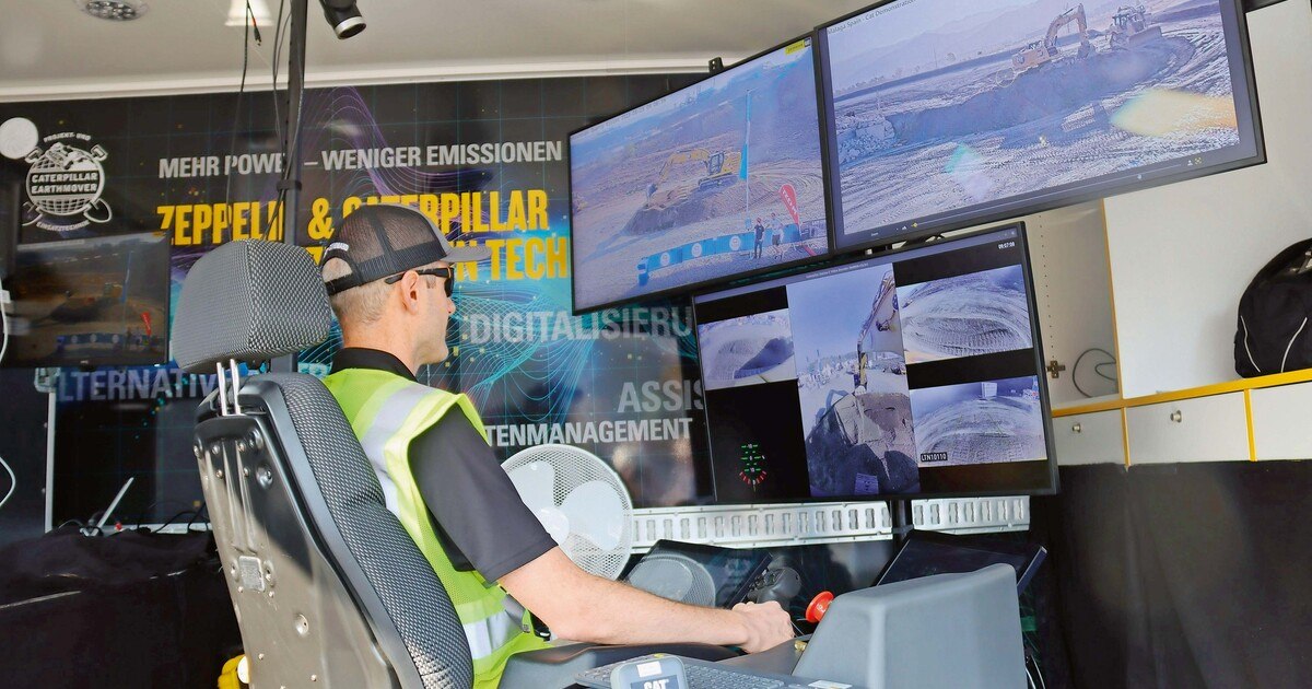 Echtzeitsteuerung auch über  große Distanzen