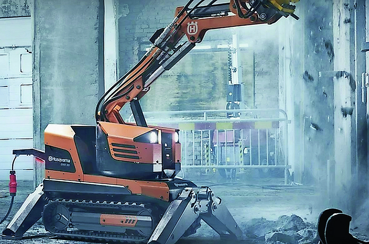 Baumaschinen für die Abbruchtechnik