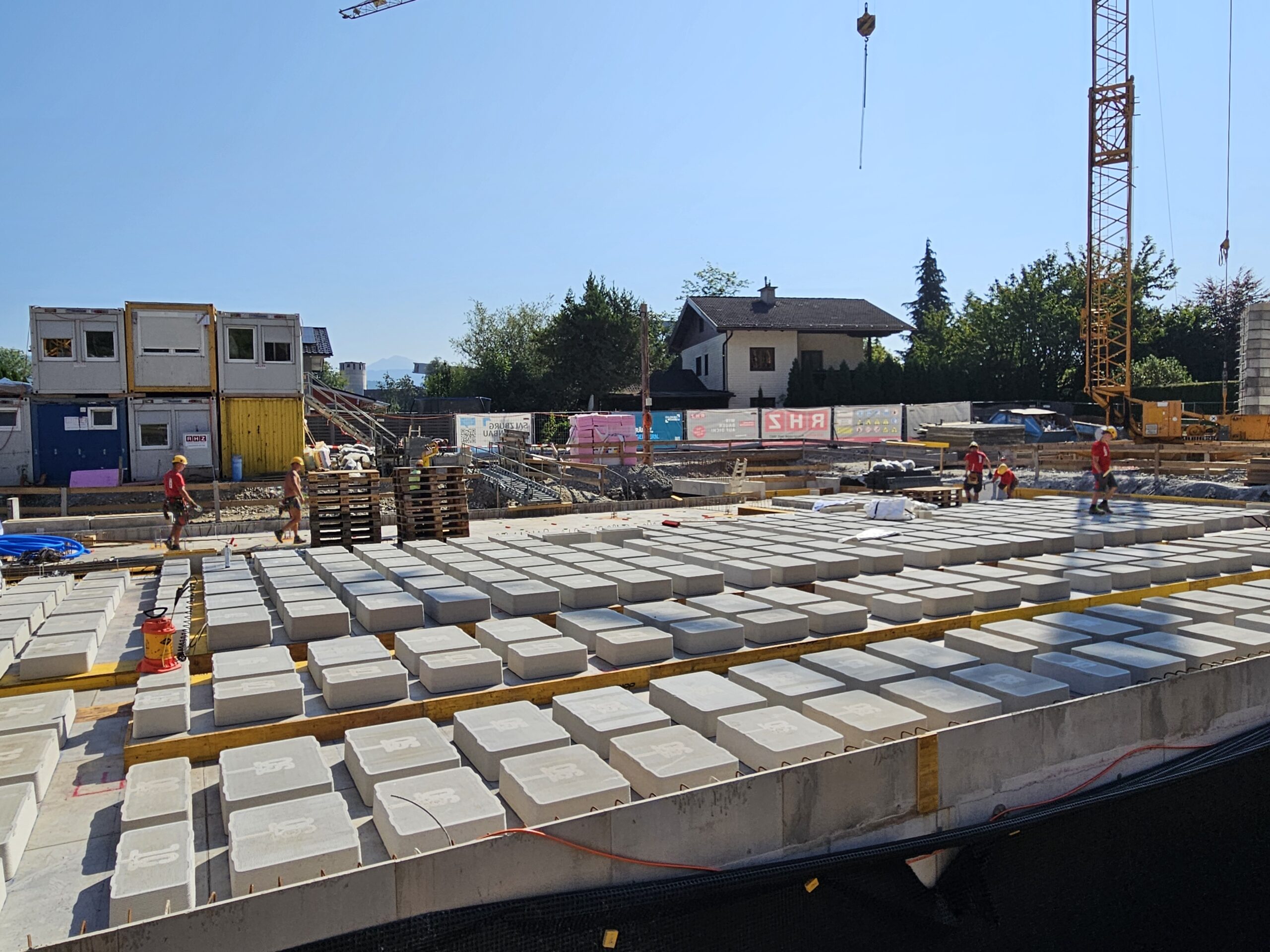 Österreichs erste 3D-gedruckte Betondecke im Wohnbau