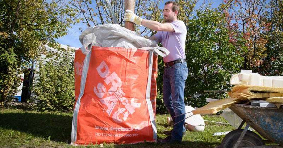 Innovative Entsorgung mit dem DRECKSACK