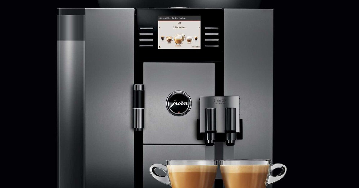 „Alles für den Gast“ unter Strom: Jura sorgt mit Giga-Modellen für Mega-Kaffeegenuss