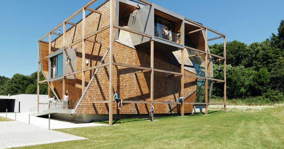 Ein Büro wie ein Klettergerüst