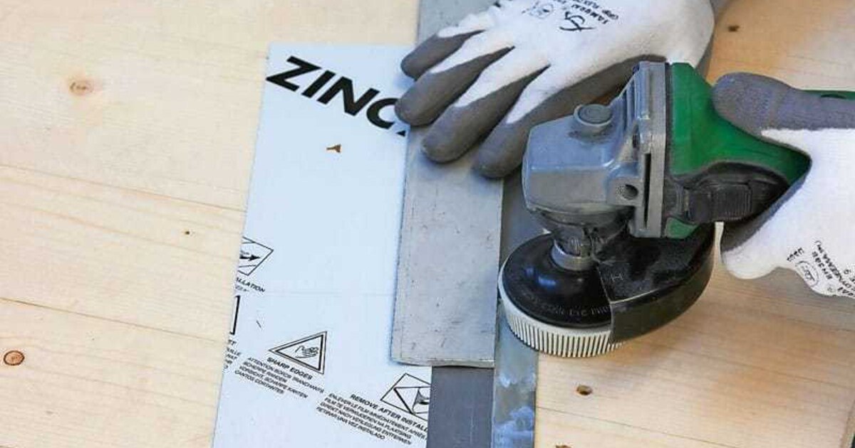 Lötverbindungen bei Titanzink