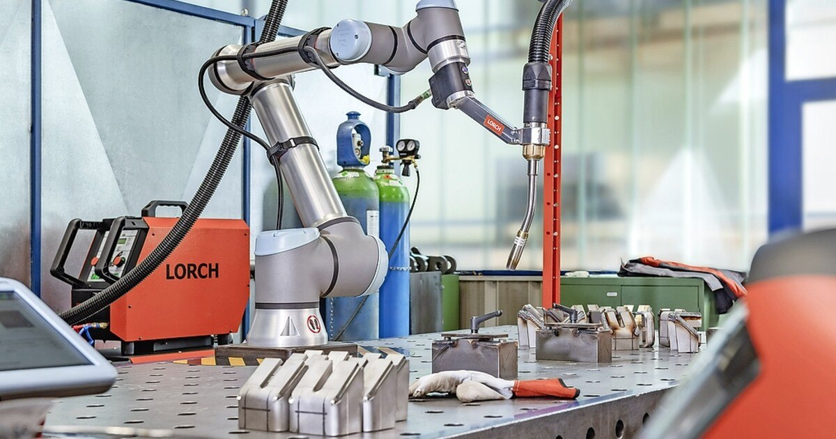 Schweißen mit dem Cobot
