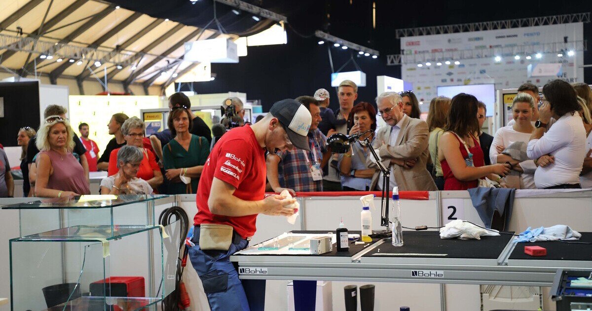 Staatsmeisterschaften im Beruf Glasbautechnik