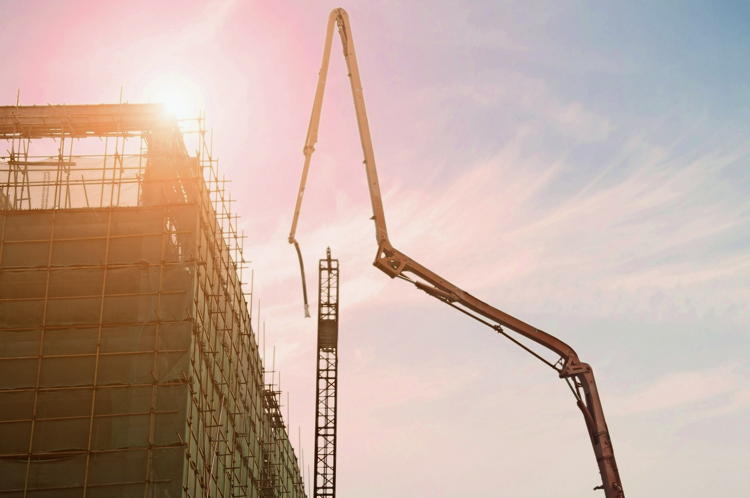 Schneller bauen mit effizienterem  Werkstofftransport