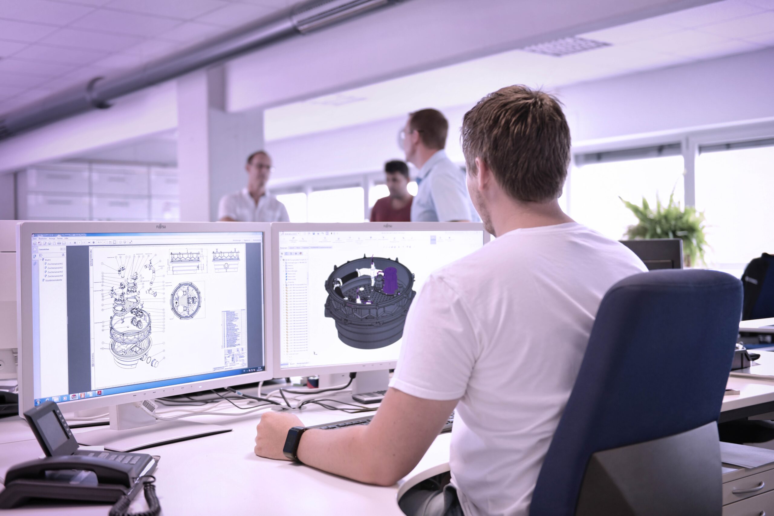 Kessel im Industriestandard