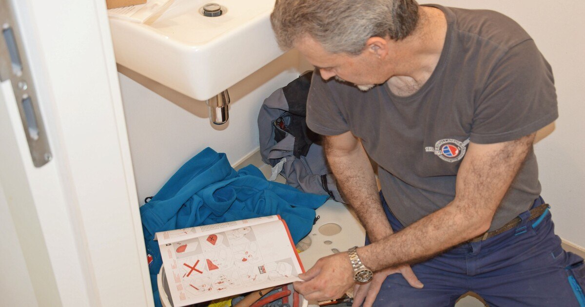 In 90 Minuten zum Dusch-WC-Einbau