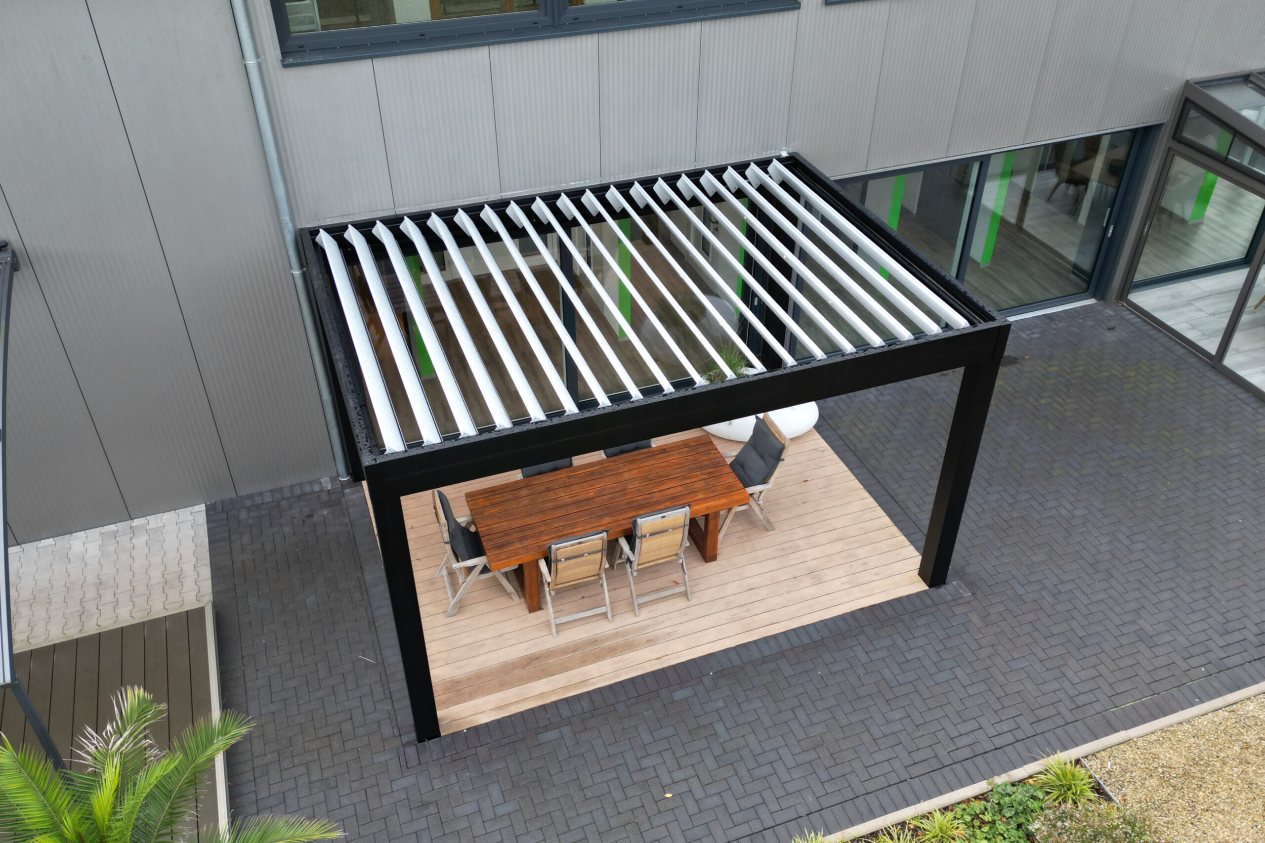 Lamellendach als Bausatz